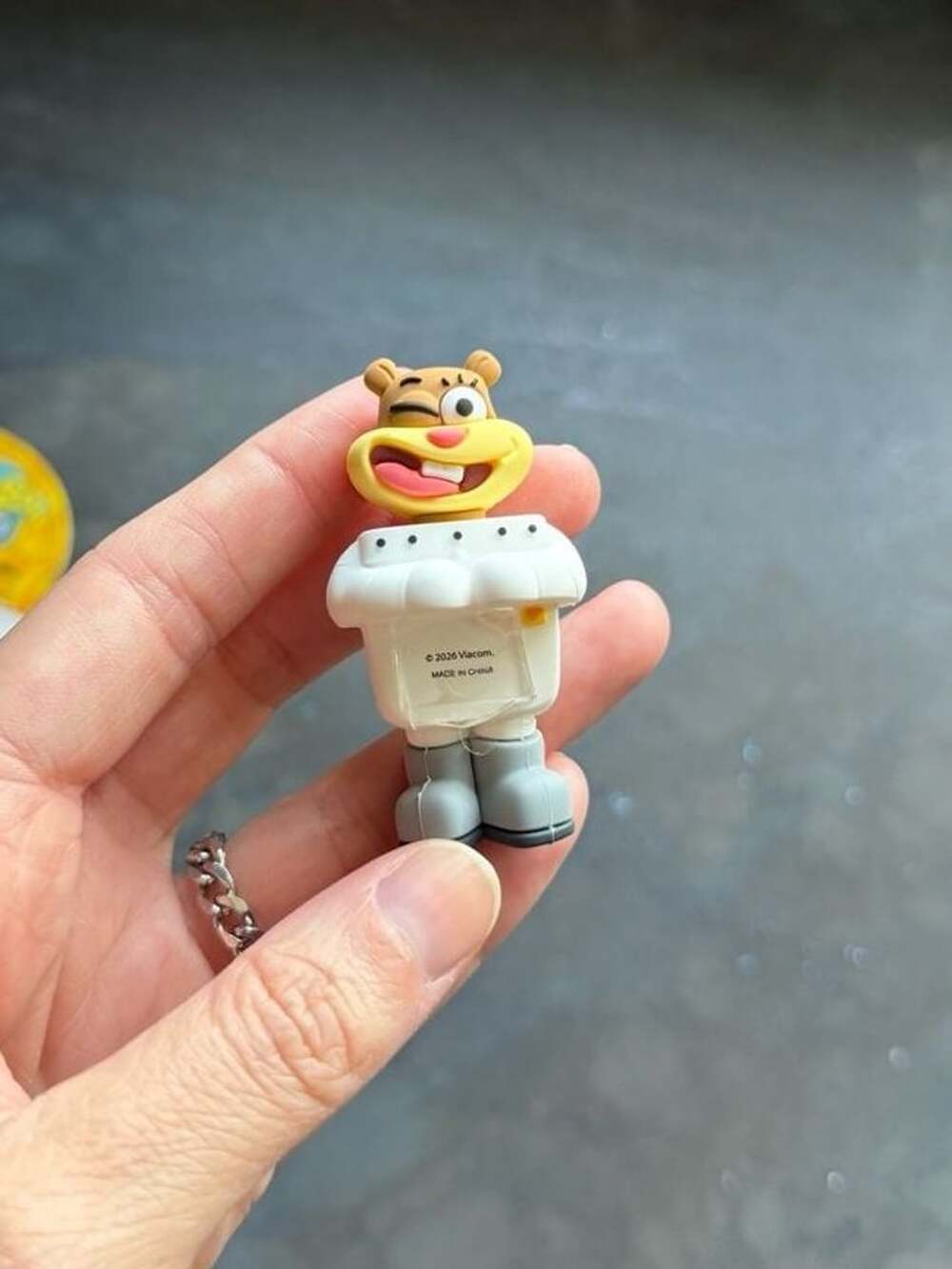 CultureFly SpongeBob SquarePants Huggers Sandy Cheeks Decorative Mini Figure